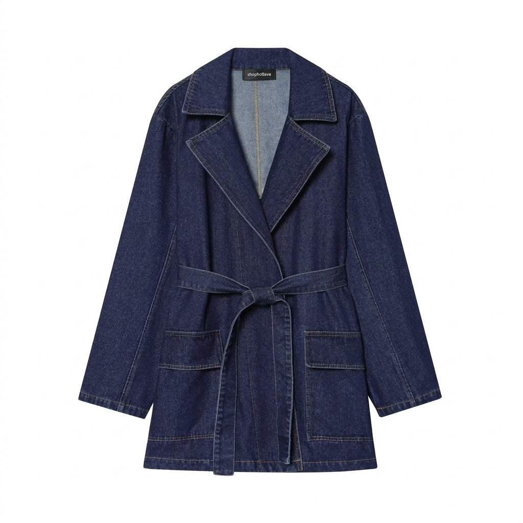 Denim Trench