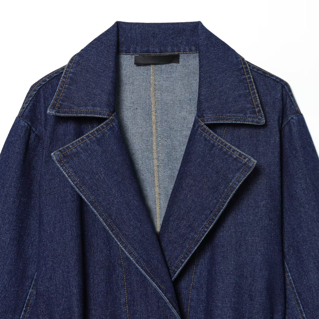Denim Trench