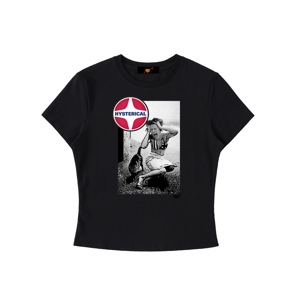 Hysterical Tee Black