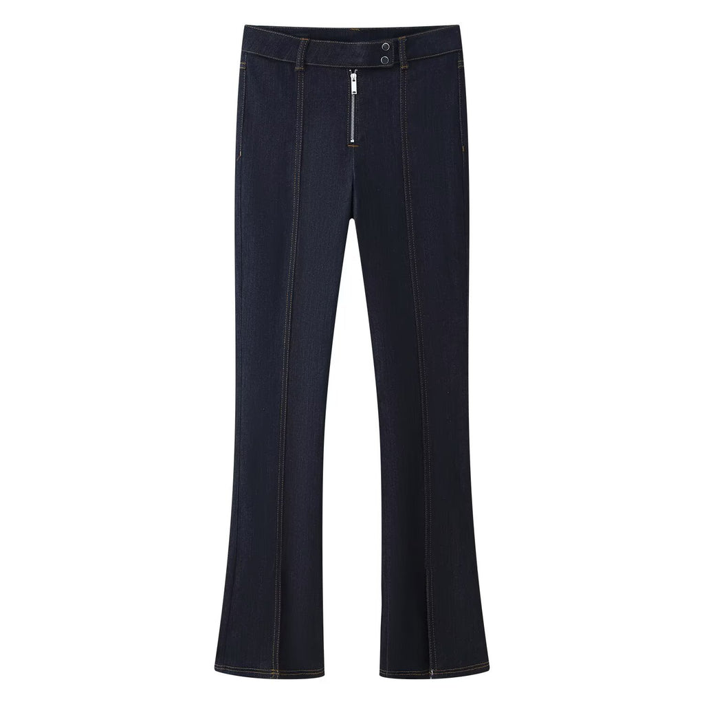 Denim Trouser Set