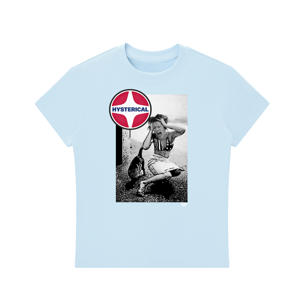 Hysterical Tee Baby Blue