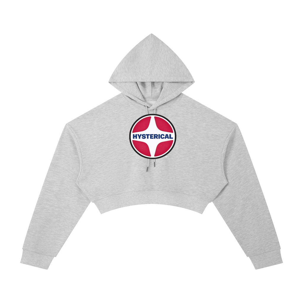 Hysterical Cropped Hoodie