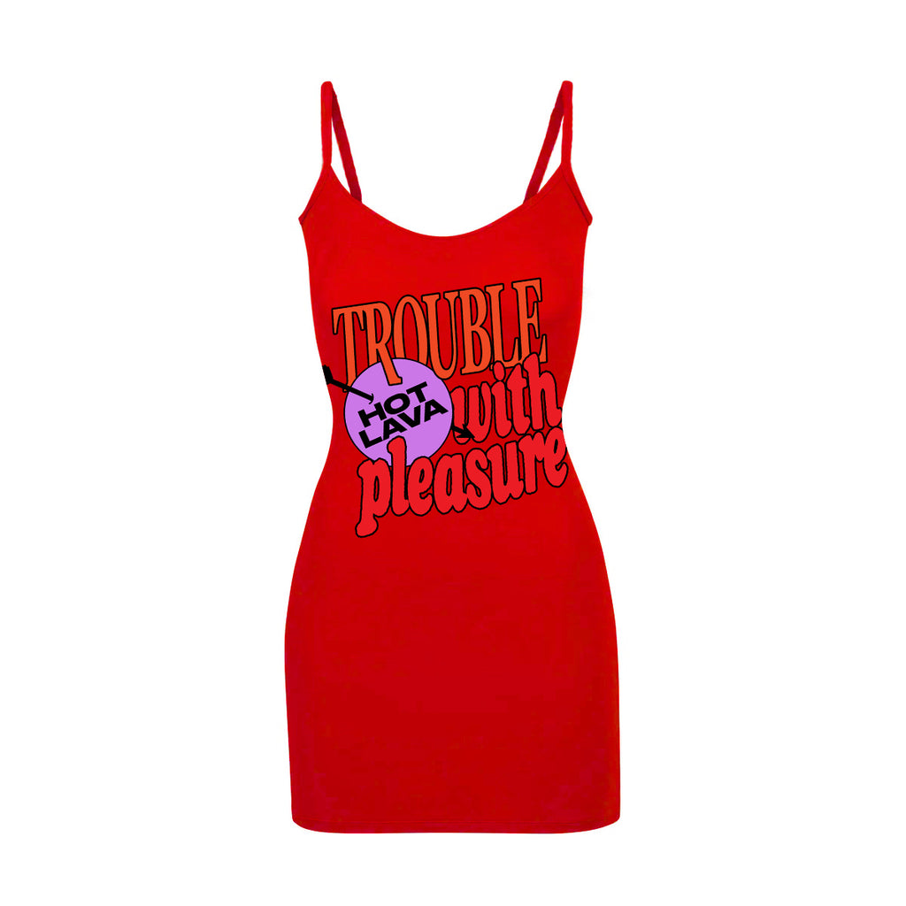Trouble with Pleasure Dress